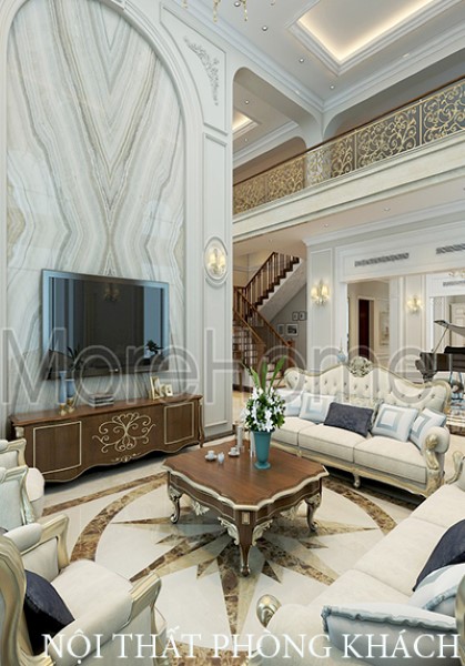 Thiết kế nội thất biệt thự nhà Anh Trường - Quận 11 tân cổ điển