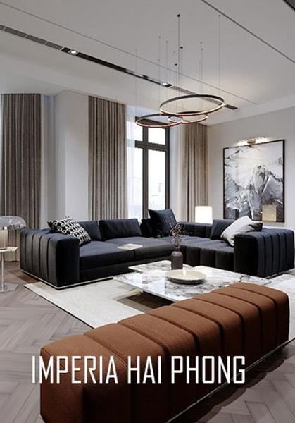 Thiết kế nội thất hiện đại tại biệt thự Imperia Hải Phòng