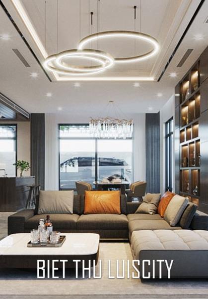 Thiết kế nội thất hiện đại tại biệt thự Louis city sang trọng