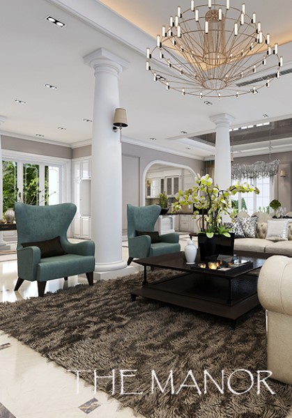 Thiết kế nội thất biệt thự tân cổ điển tại The Manor Lào Cai cao cấp