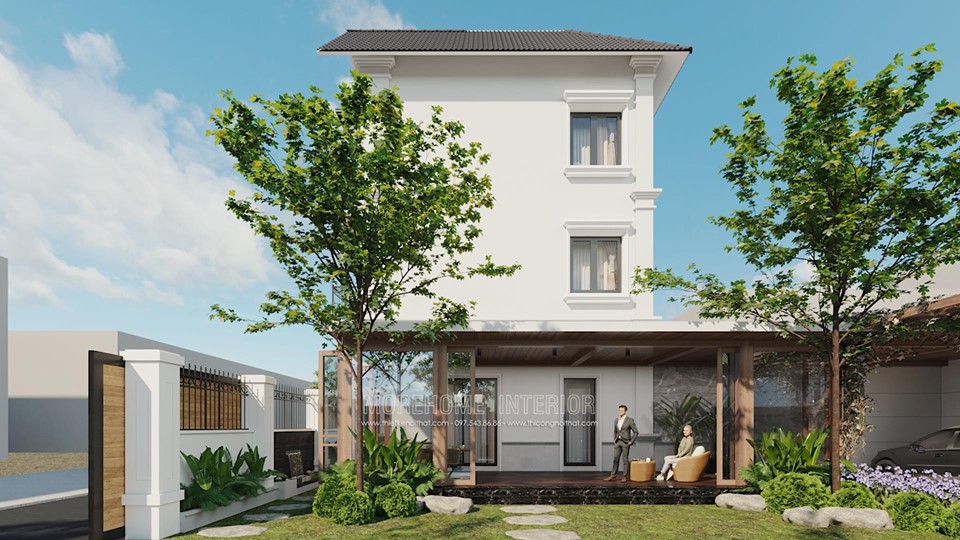 Thiết kế kiến trúc biệt thự, nội thất biệt thự Đông Anh Hà Nội Thiết kế kiến trúc biệt thự, nội thất biệt thự Đông Anh Hà Nội