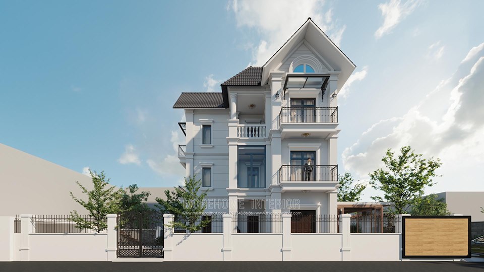 Thiết kế kiến trúc biệt thự, nội thất biệt thự Đông Anh Hà Nội Thiết kế kiến trúc biệt thự, nội thất biệt thự Đông Anh Hà Nội