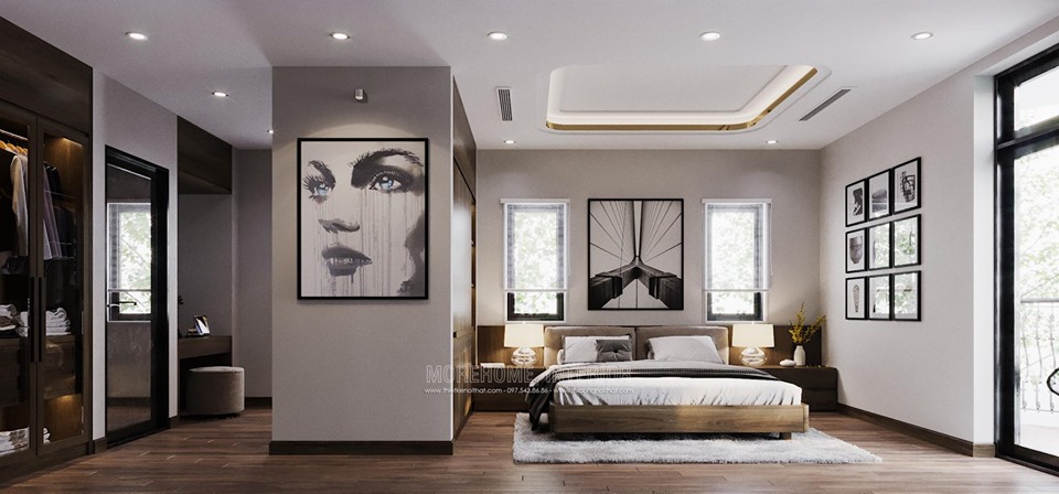 Thiết kế nội thất biệt thự Louis city Đại Mỗ Thiết kế nội thất biệt thự Louis city Đại Mỗ