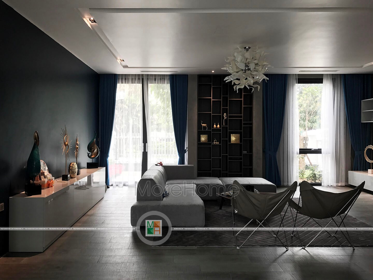 Thi công nội thất biệt thự vinhomes riverside phong cách hiện đại tối ưu không gian Thi công nội thất biệt thự