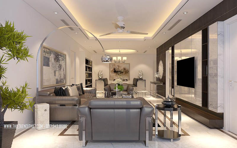 Thiết kế không gian nội thất cho nhà có trẻ nhỏ